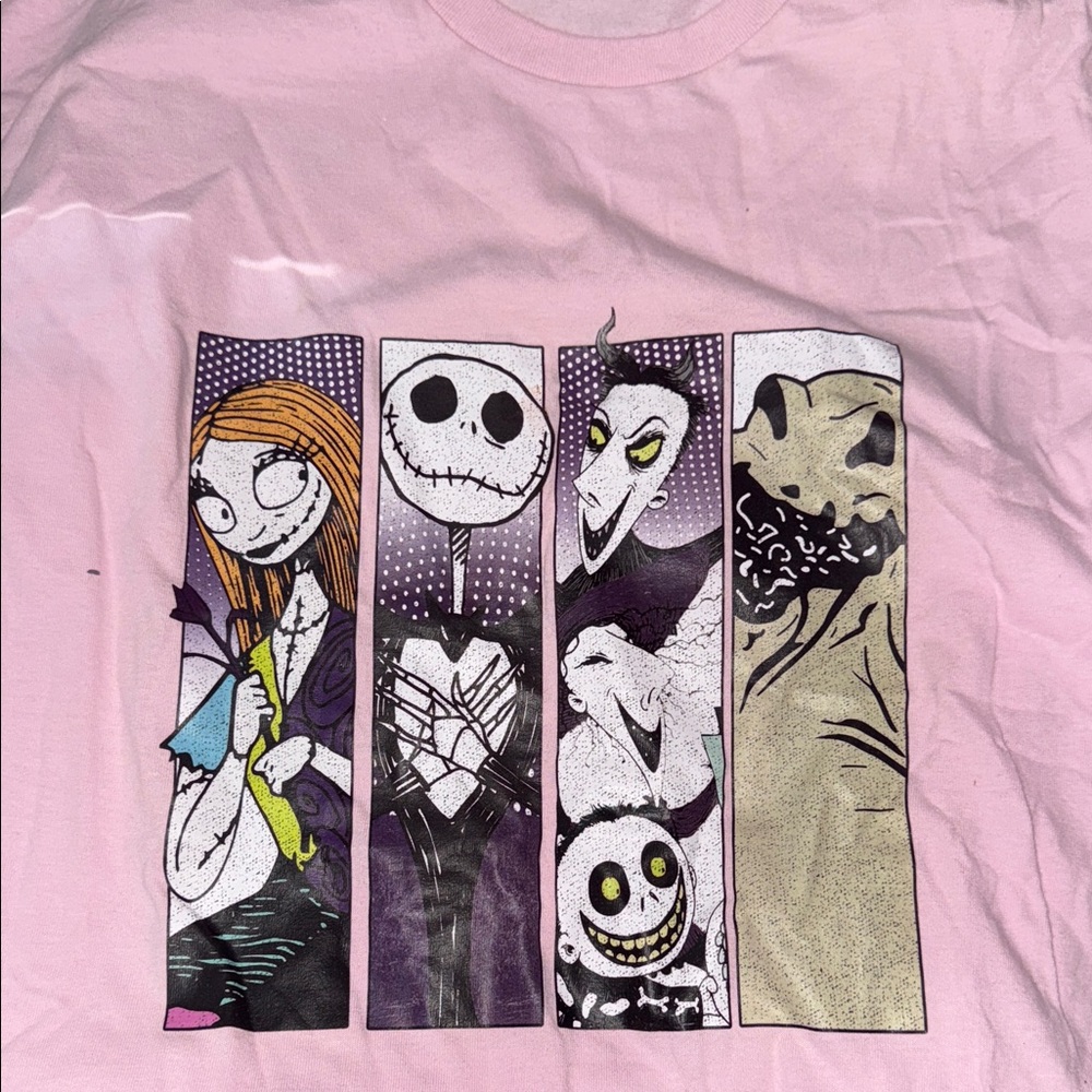 Gildan Pink Graphic Short Sleeve Tee